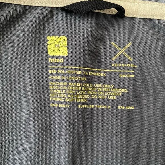 Xersion men M lightweight longsleeve quarter zip pullover grey - Picture 4 of 8